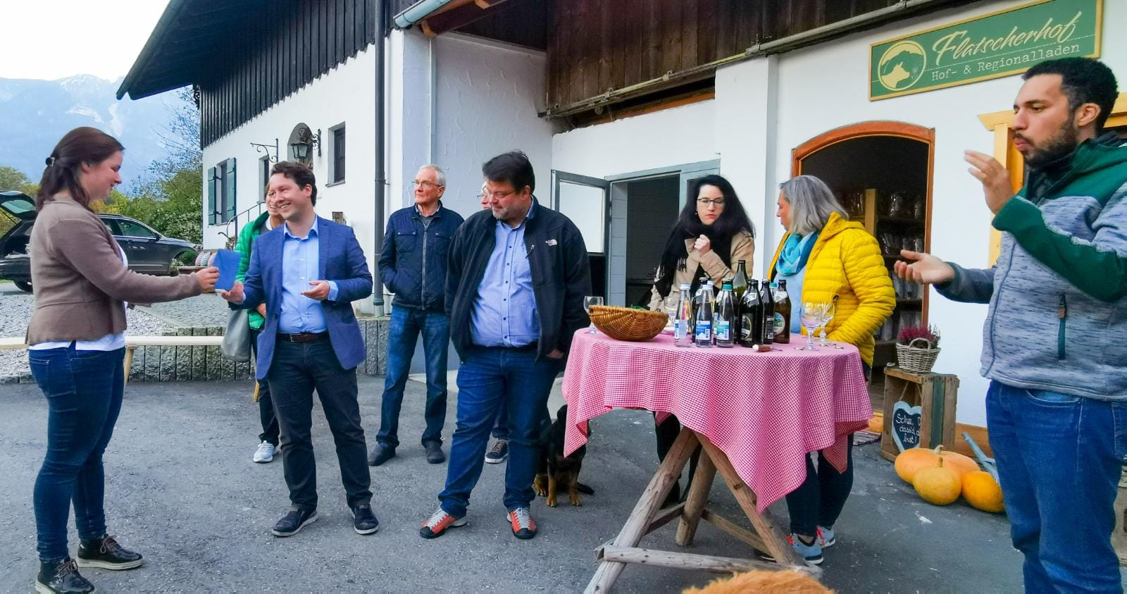 Besichtigung Flatscherhof