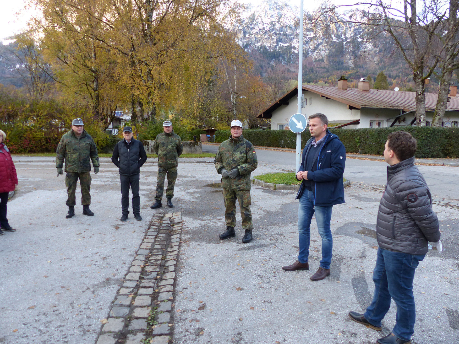 Besuch der Gebirgsjägerbrigade 23