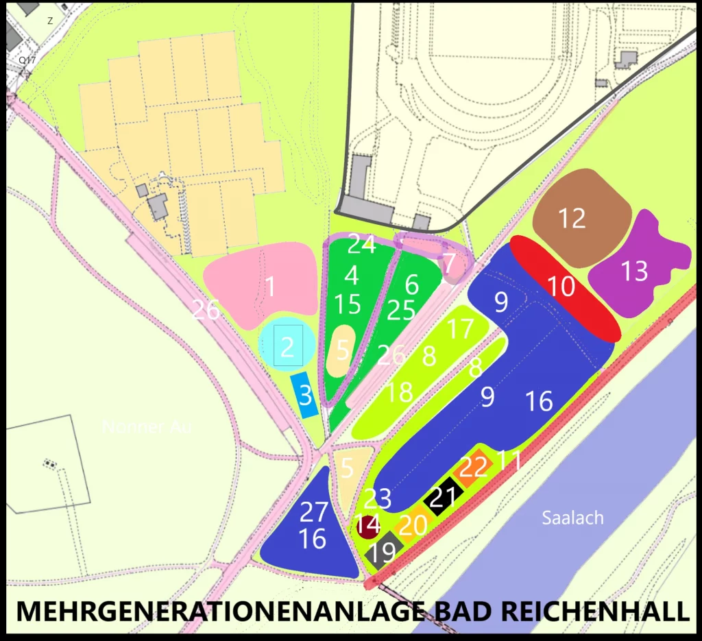 Planung Sport- und Freizeitzentrum Nonner Au
