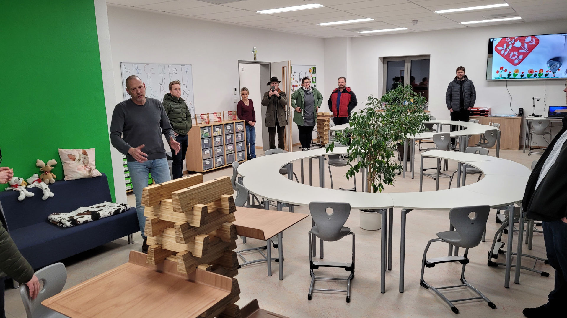 Besichtigung Offene Ganztagsschule OGTS Marzoll