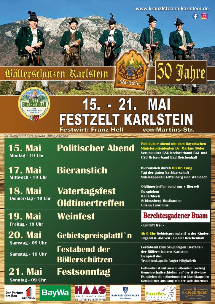 50 Jahre Böllerschützen Karlstein