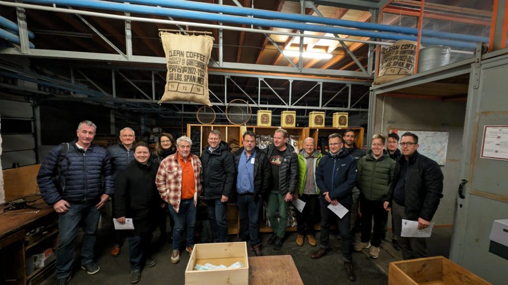 Besichtigung Kaffeerösterei Moralt
