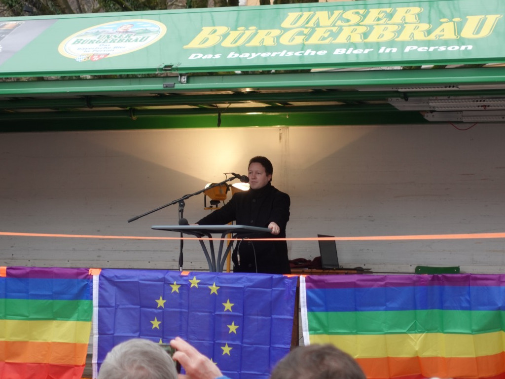 Kundgebung gegen rechten Hass - Dr. Christoph Lung