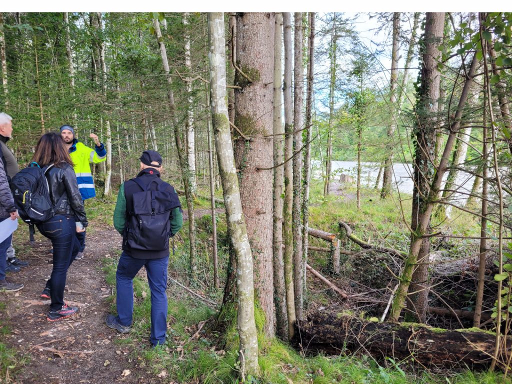 Besichtigung Uferaufweitung Saalach