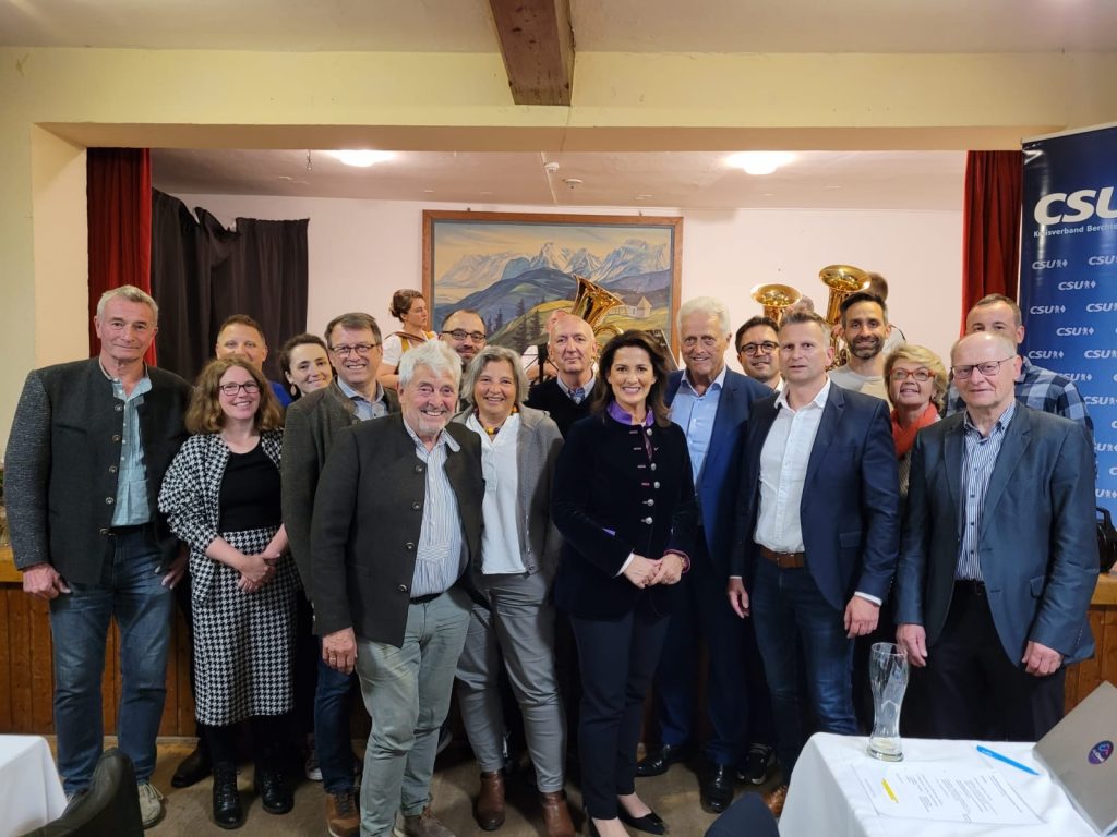 CSU Bad Reichenhall bei der Kreisvorstandssitzung