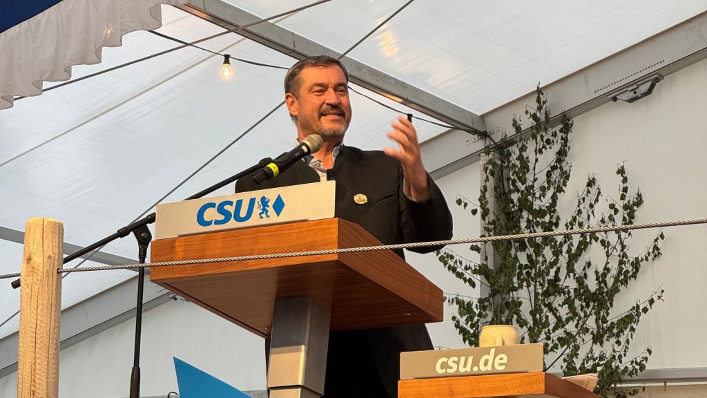 Politischer Abend zum 125-jährigen Jubiläum des Saalachthaler Trachtenvereins mit Ministerpräsident Dr. Markus Söder