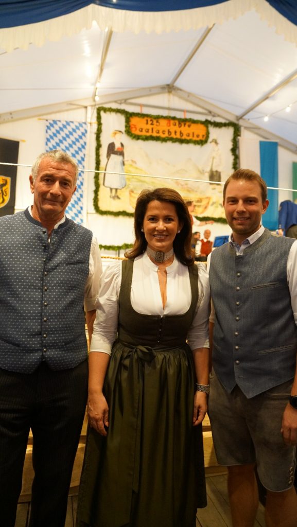Politischer Abend zum 125-jährigen Jubiläum des Saalachthaler Trachtenvereins mit Ministerpräsident Dr. Markus Söder