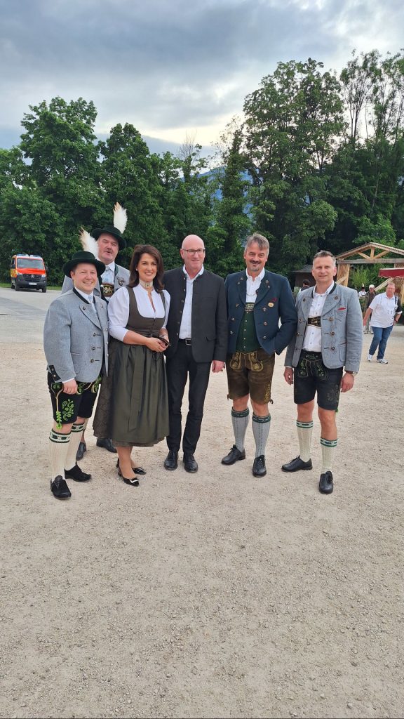 Politischer Abend zum 125-jährigen Jubiläum des Saalachthaler Trachtenvereins mit Ministerpräsident Dr. Markus Söder