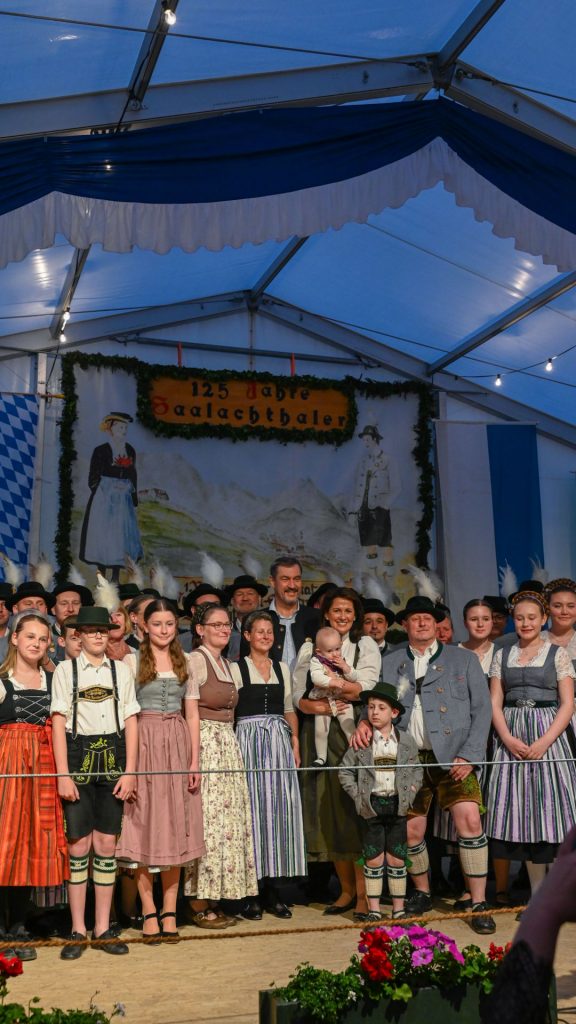 Politischer Abend zum 125-jährigen Jubiläum des Saalachthaler Trachtenvereins mit Ministerpräsident Dr. Markus Söder