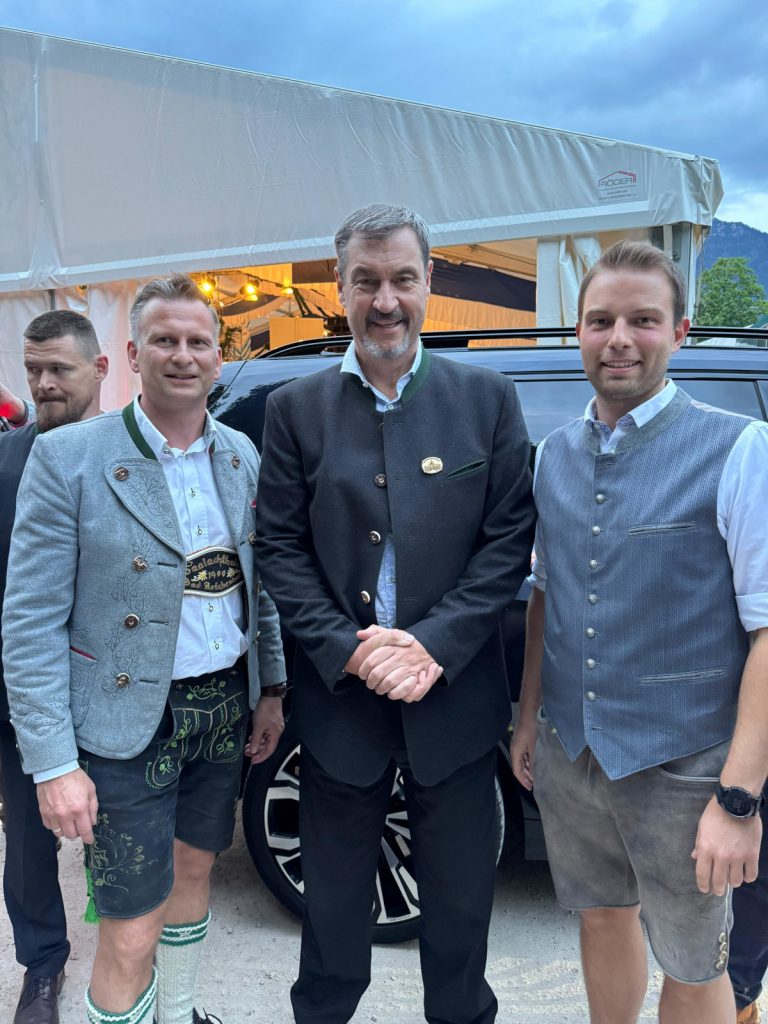 Politischer Abend zum 125-jährigen Jubiläum des Saalachthaler Trachtenvereins mit Ministerpräsident Dr. Markus Söder